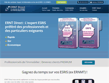Tablet Screenshot of ernt-direct.com